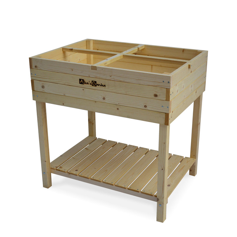 Wood Raised Garden Bed