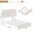Arch Upholstered Storage Bed With LED Light,Charging Port-375811285-376155821