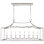 Chapman & Myers Fancy Darlana Large Linear Pendant