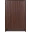 Table d'appoint moderne en bois avec tiroir et armoire ouverte pour un rangement polyvalent