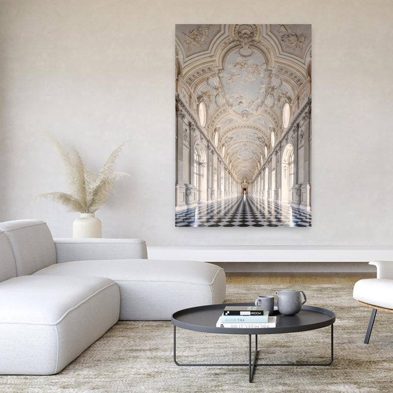 Galleria Grande, art mural contemporain abstrait, H 60 po x l 40 po