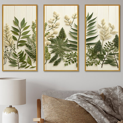 Herbes Chive Symphony 3 - Floral, herbes, art mural