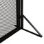 Pare-étincelles élégant en fer - Votre décoration intérieure, H 31,26 po x l 40,11 po avec fermeture magnétique sécurisée