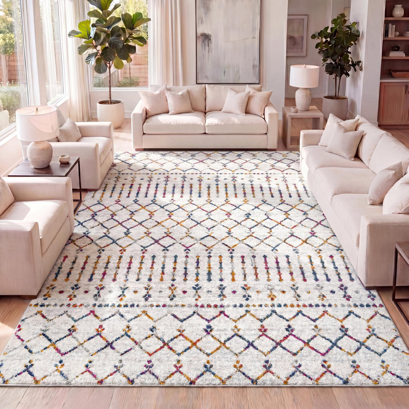 Tapis marocain Kateshia, Rectangle 3 pi x 5 pi
