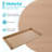 Kaboon Washer Dryer Countertop With Edge Rails, 28" X 58"-112586624