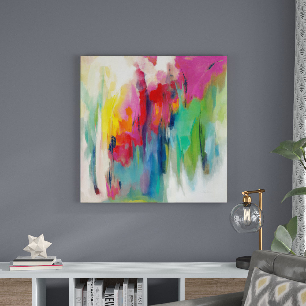 " Bright March Rainbow " by Silvia Vassileva Painting Print Zipcode Design™ 