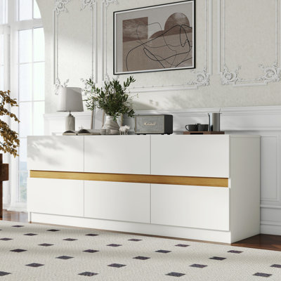 6 Drawer Dresser Long Dresser