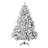 6' Snow Flocked Artificial Christmas Tree With Metal Stand-1300952899