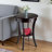 Alabama Modern Solid Wood End Table in Cappuccino Finish, 27'' H X 20'' W X 18.75'' D-1095961265