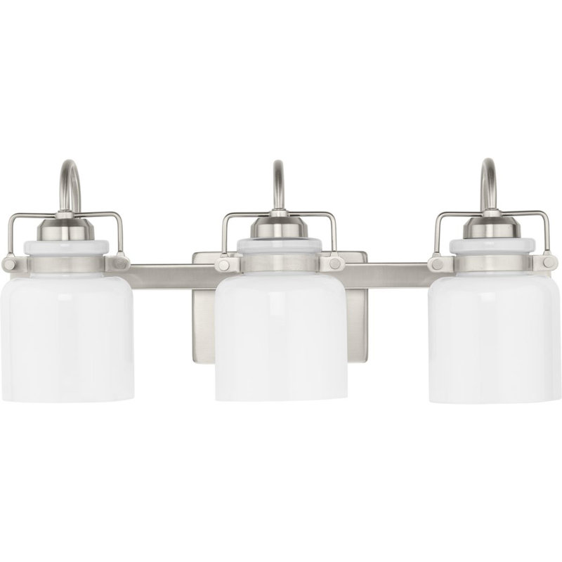 Azyria 3 - Light Dimmable Vanity Light, Brushed Nickel