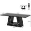 63" Modern Executive Desk With Sturdy Base-1757097099