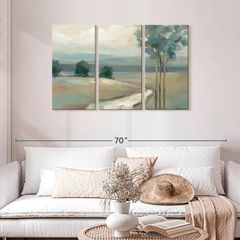 Avery Sage Trees, 28" H x 45" W