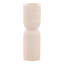 Vidal 10" Tall Palimanan Stone Candle Holder, Natural