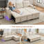 3 Seater Fabric Sofa & Chaise-2043009824