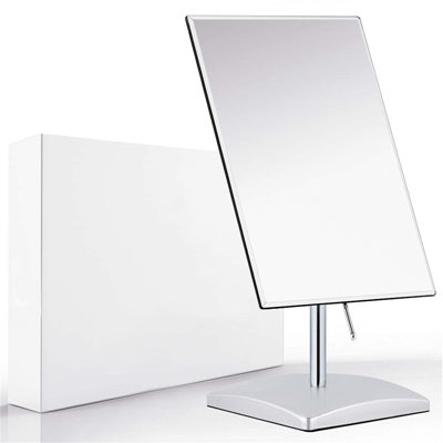 Demetrias Rectangle Freestanding Makeup / Shaving Mirror