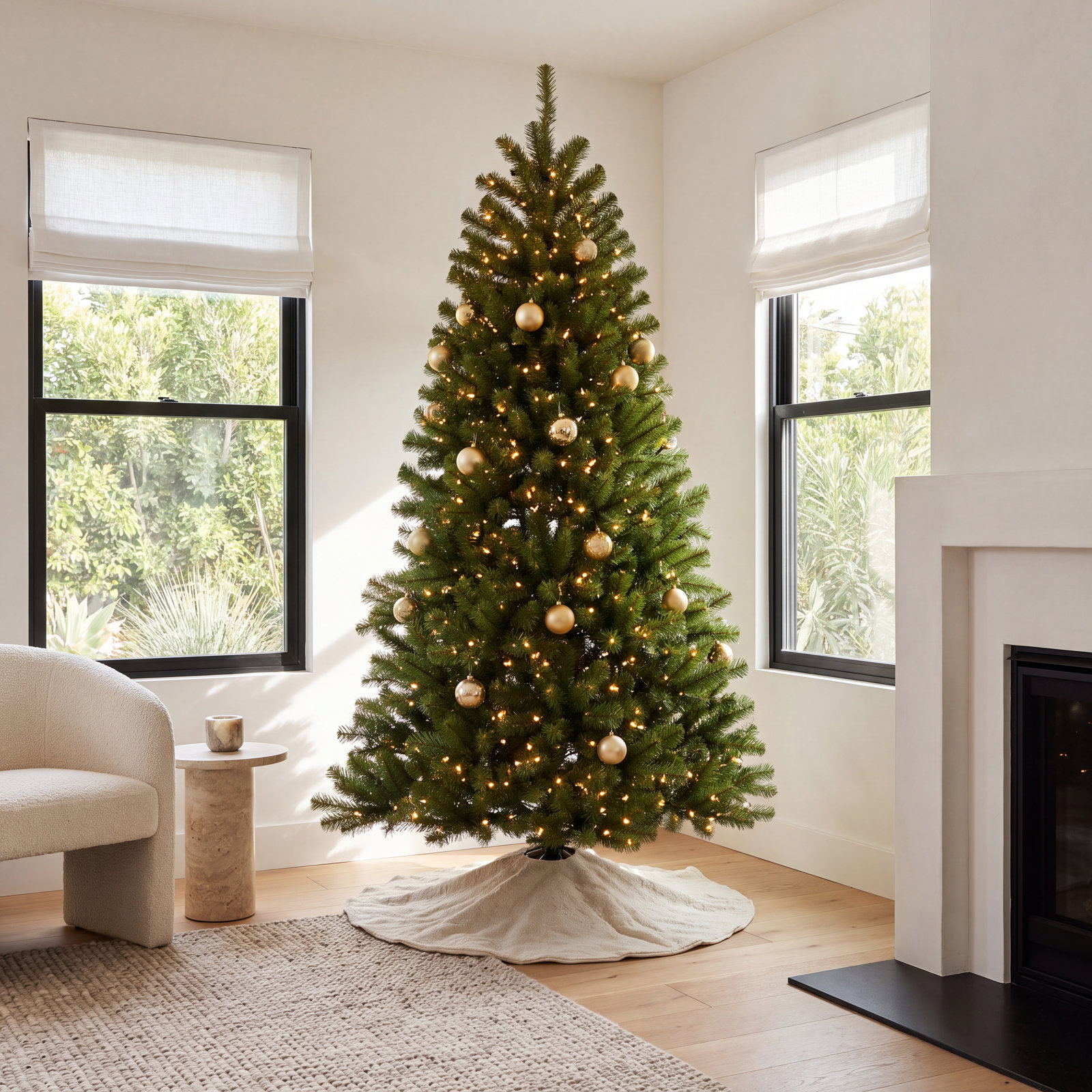 Camron Spruce Christmas Tree, 7.5 FT