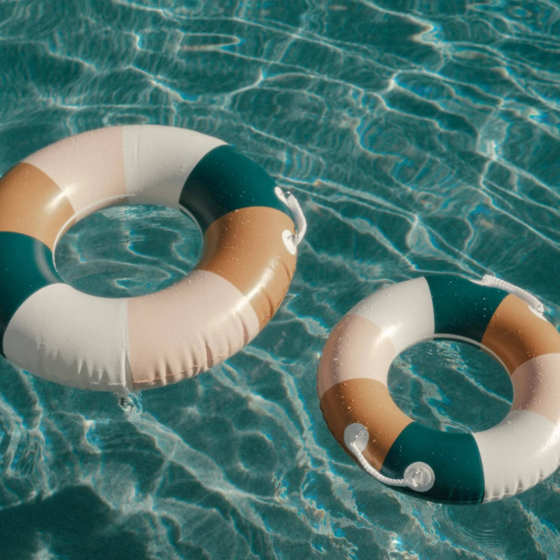 Flotteur de piscine The Classic, H 10 po x l 3 po x P 10 po, Multicolore