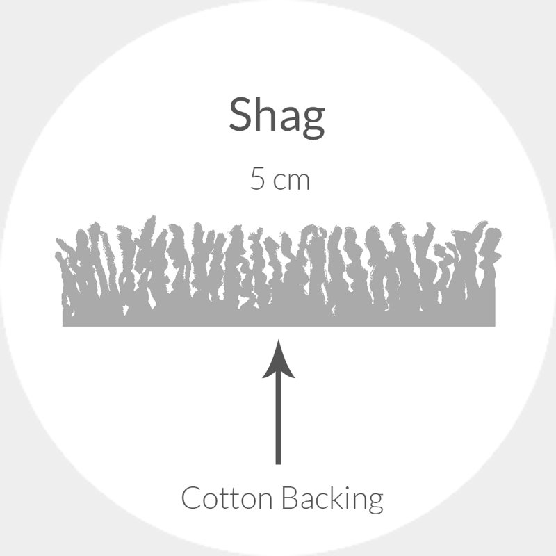 Swanson Shag Performance Rug, Rectangle 6' x 9'