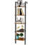 Beritan 178cm H x 44cm W Metal Ladder Bookcase