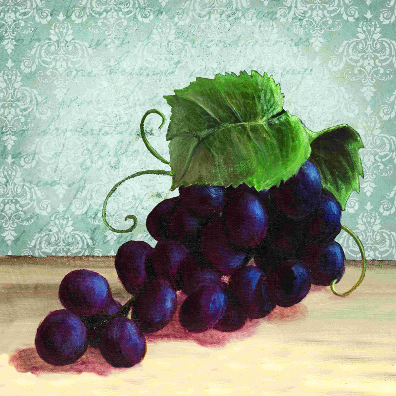 «Tasty Grapes 2», impression sur toile tendue, L 20 po x H 20 po