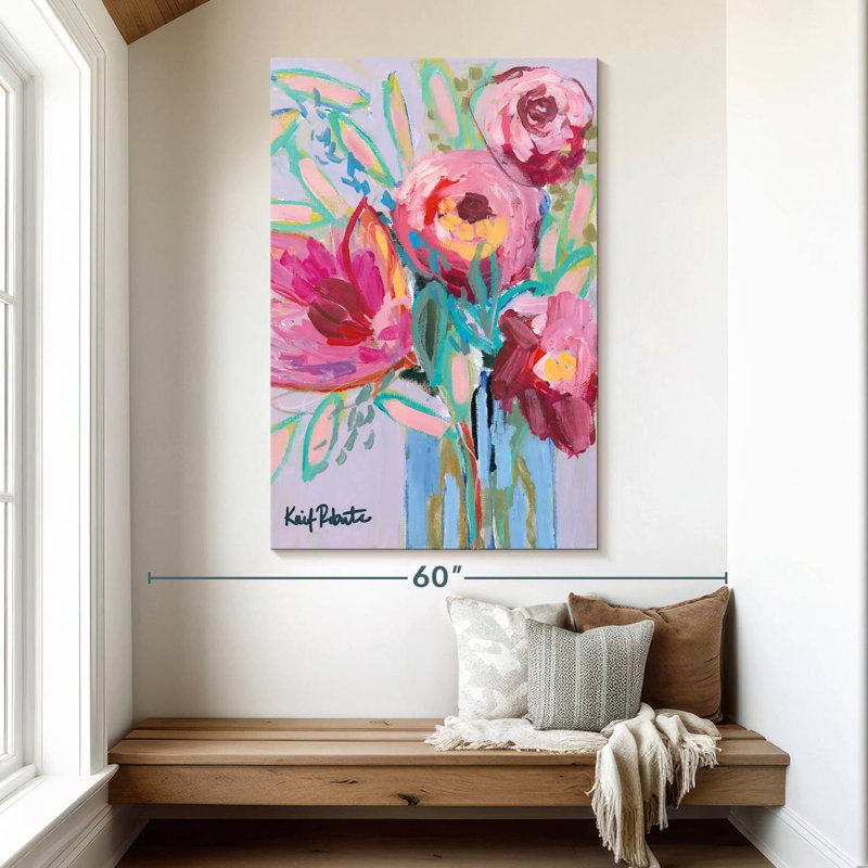 Avery Summer Blooms, 51" H x 34" W