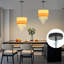 1 - Light Stainless Steel Bell Pendant