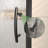 38"-42" W X 71" H Pivot Swing Framed Shower Door With 1/4" Tempered Clear Glass
