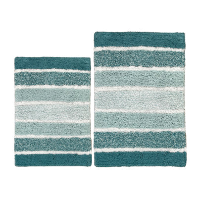Cervantes 100% Cotton Non-Slip Bath Rug
