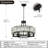 Zury 6 - Light Dimmable Wagon Wheel Chandelier-261625504