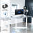 Electric 71" x 30" Stand Up Desk Workstation, 2B7B Series-130000533-130000538