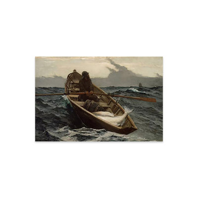 " The Fog Warning " by Winslow Homer