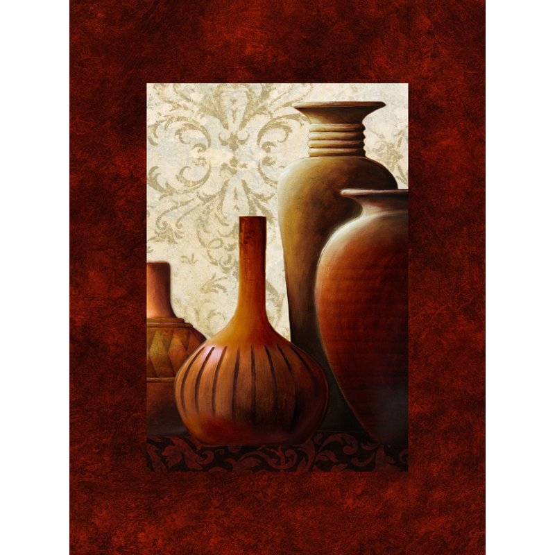" Pots N Rust 2 ", 16" H x 12" W