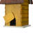 Strader Distressed Solid Wood Villa Decorative Outdoor Garden Birdhouse-1569988186