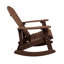 Chaise berçante pliante 39 po Adirondack-1416935551
