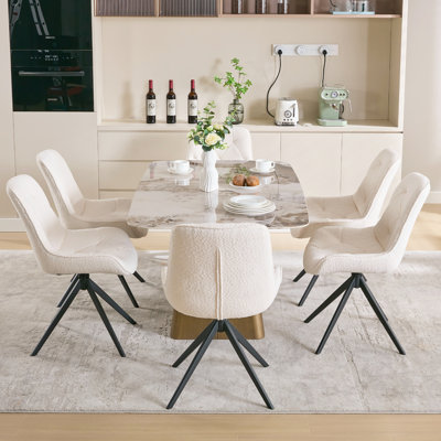 Nazira Polyester Side Chair Dining Chair