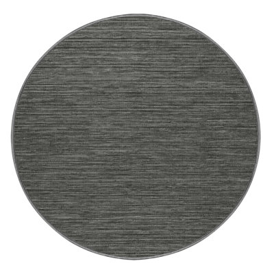 Machine Washable Solid Brown Area Rug