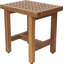 Grate Lotus 18" W Teak Shower Bench-1114558156