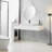 Single-Hole Single-handle Bathroom Faucet with Drain Assembly-94166614