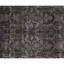 Tapis noir et crème noué à la main de haute qualité