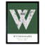 Wythenshawe City Map Wythenshawe Green - Single Picture Frame Typography