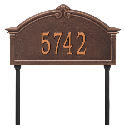 Plaque d'adresse sur 1 ligne Roselyn