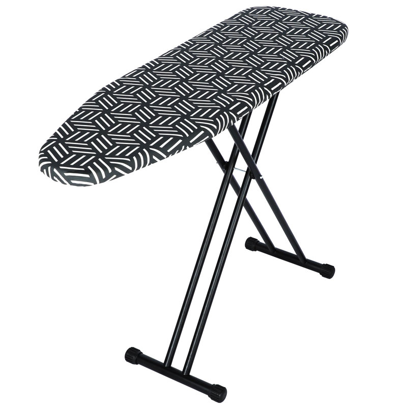 Ironing Board, Compact And Space Saver Full Size Ironing Board, Extra Wide Ironing Area With Extra Thick Heavy Duty Padded Cover, Stable Structure, Easy To Fold