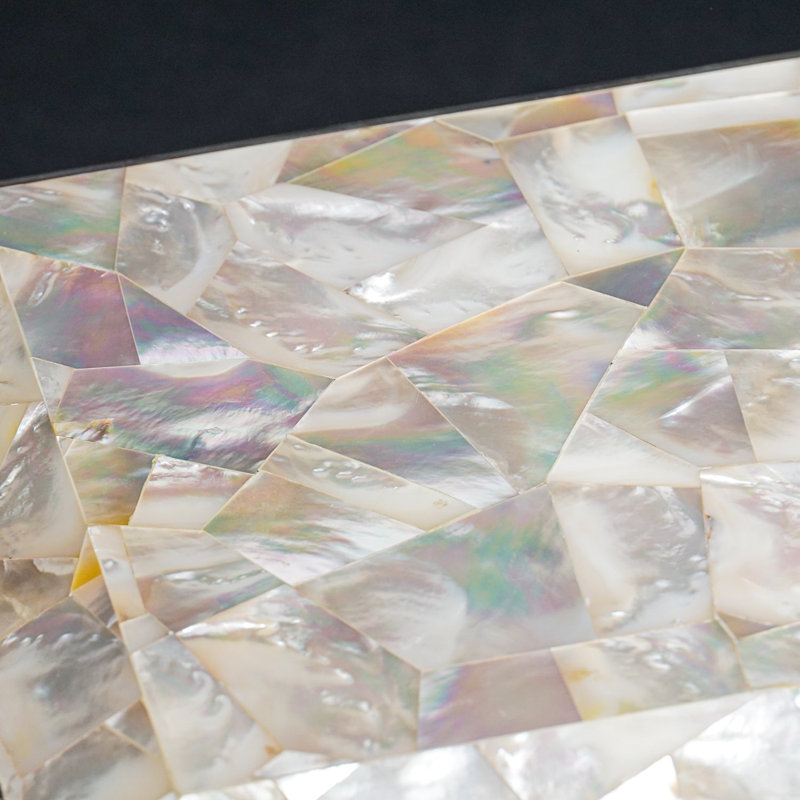 Genuine Large Mother of Pearl Jewelry Box
