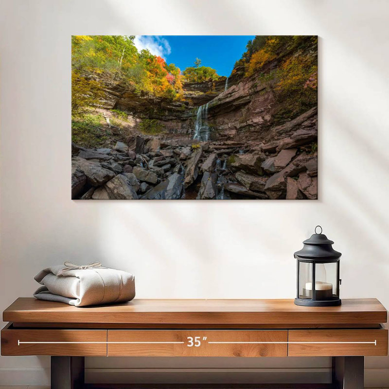 Paysage des chutes de Kaaterskill, H 16 po x l 24 po