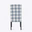 Chaise en tissu