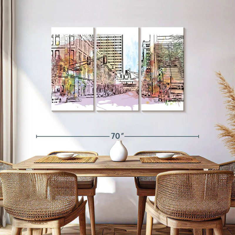 Sireci Fort Wayne Sireci Street, 36" H x 57" W