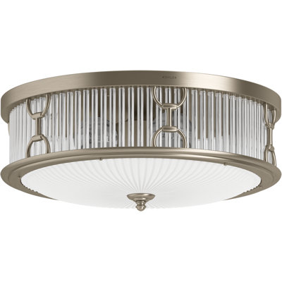 Terret Three-Light Flush-Mount
