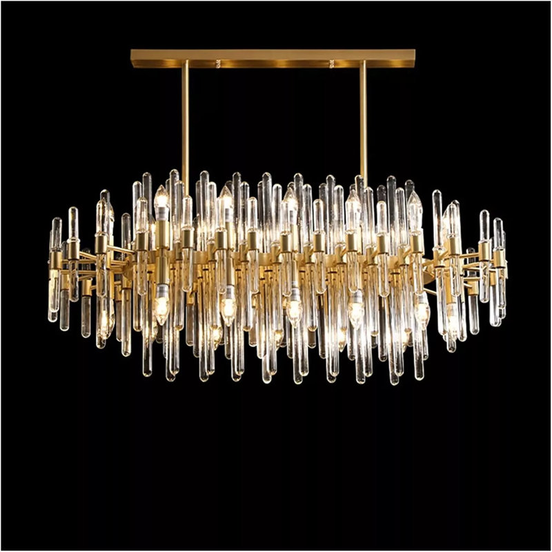 Mcguire Crystal Chandelier, 135cm H x 100cm W x 45cm D, 19