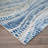 Healdton Abstract Blue Multicolor Performance Area Rug-25536387