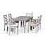 Ensemble repas carré 5 pièces-327519622